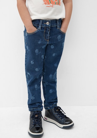 s.Oliver Regular Jeans in Blauw: voorkant