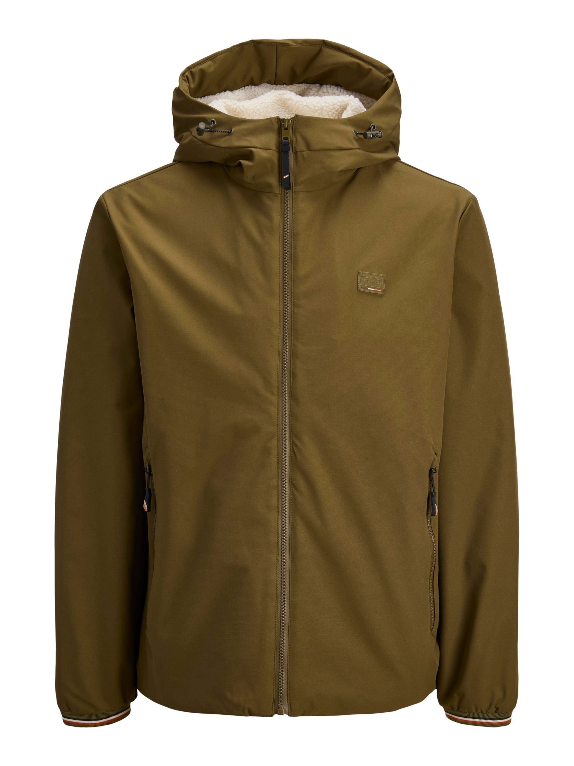 Jack & Jones Premium - Chaqueta de entretiempo en verde: frente