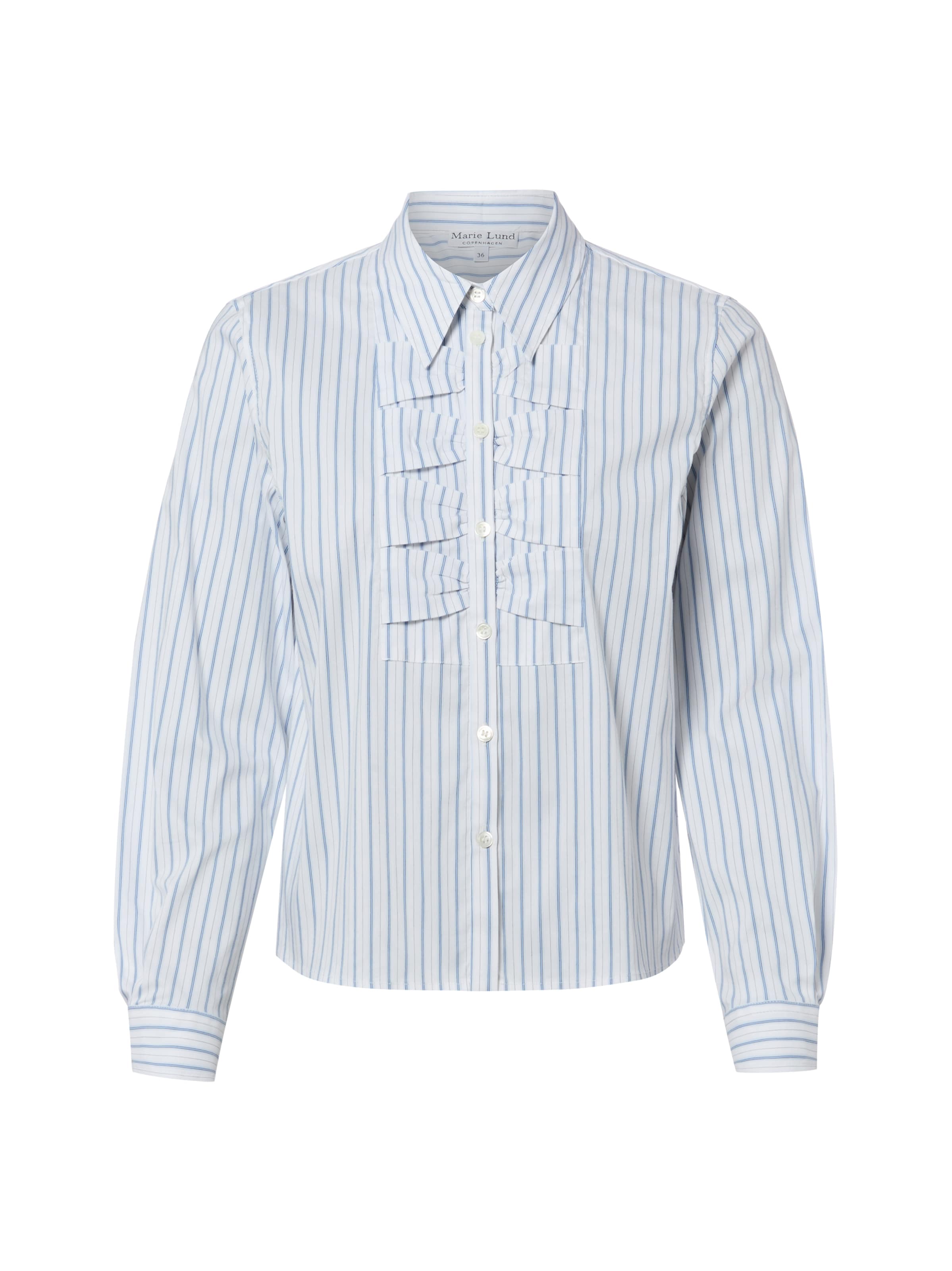 Marie Lund Blouse in White: front