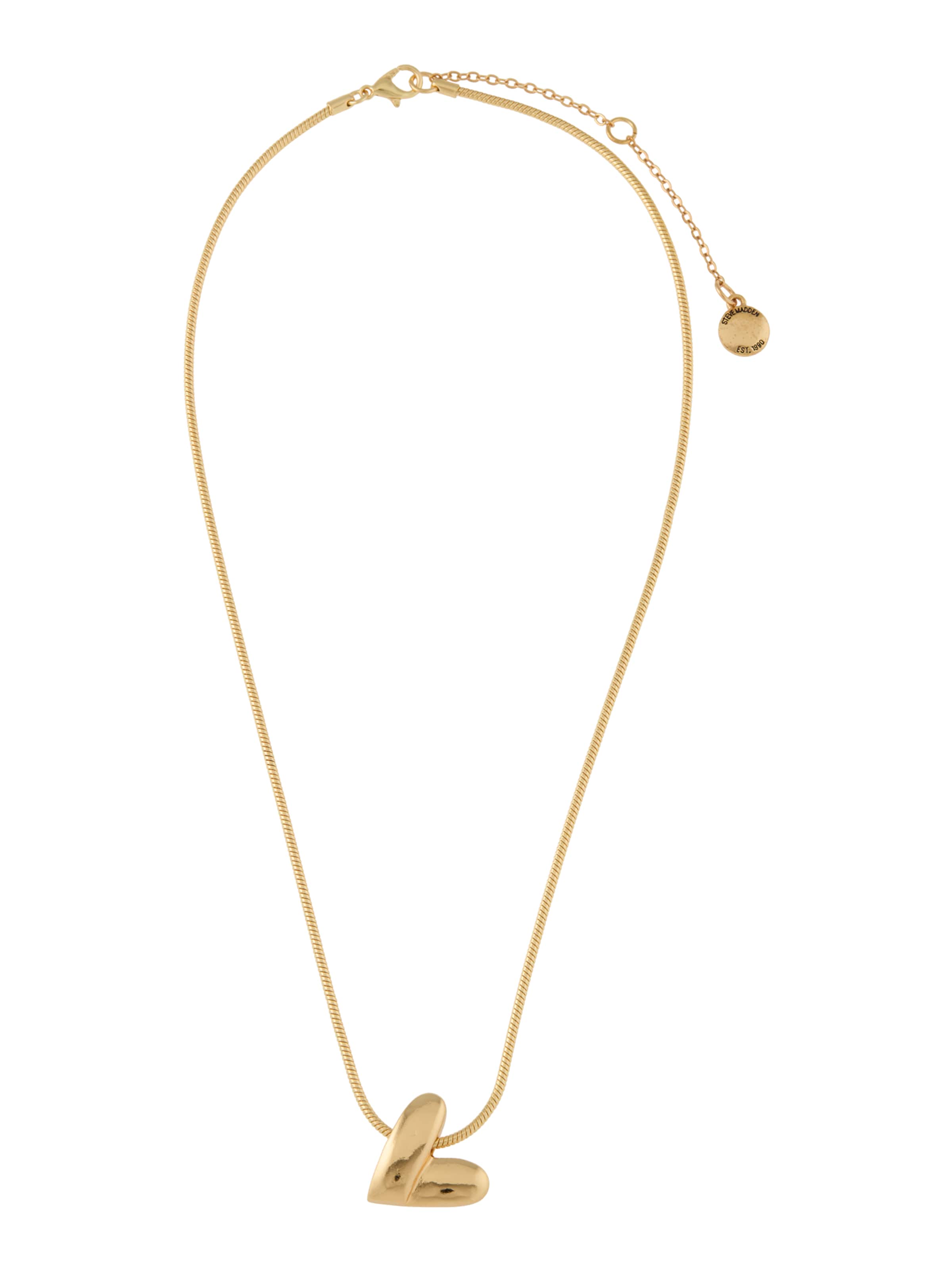 STEVE MADDEN Łańcuszek 'HEART' w kolorze złoty: przód