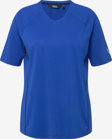 Ulla Popken Funktionsshirt in Blau: Vorderseite