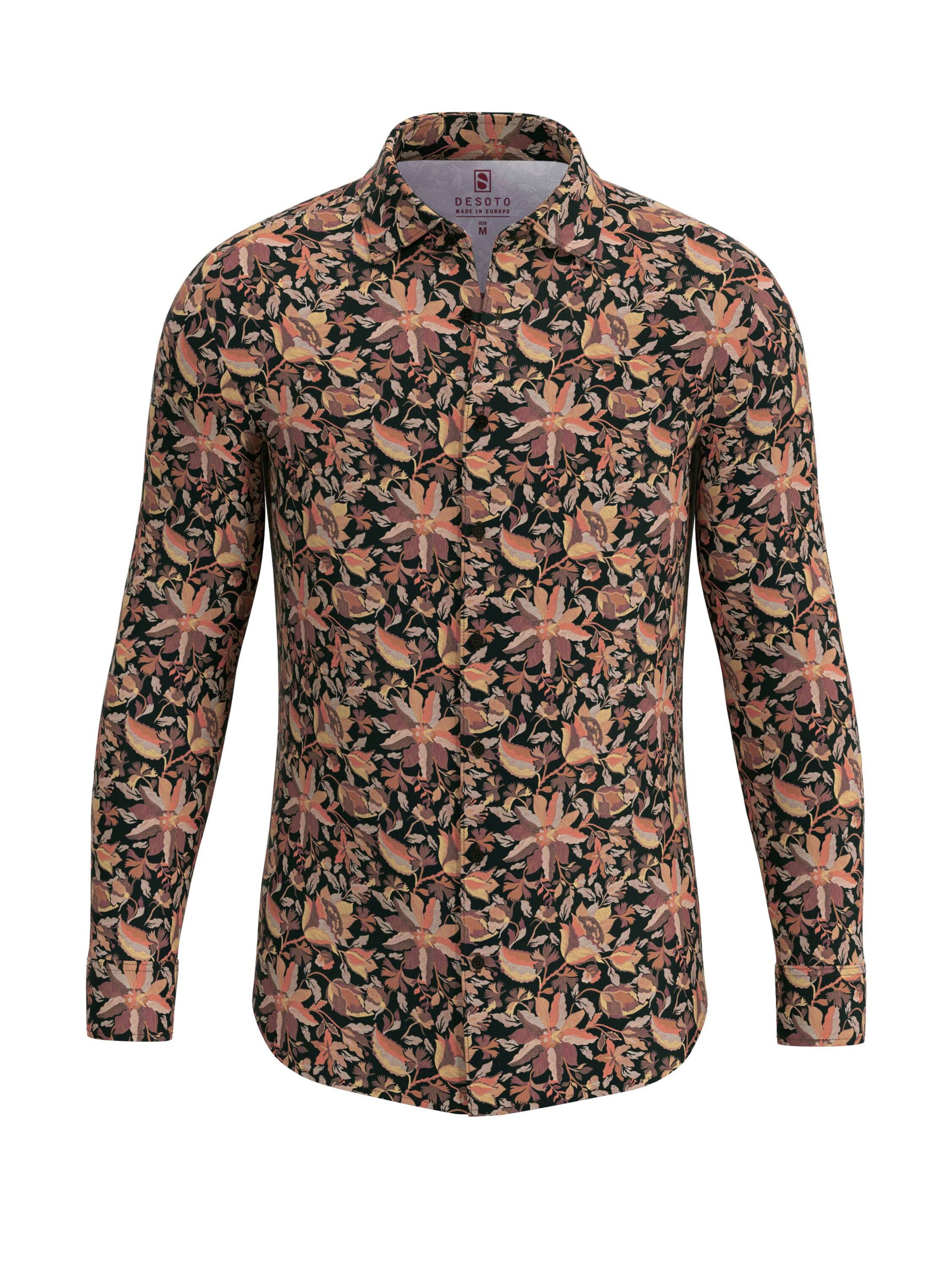 DESOTO Hemd in Braun: Vorderseite