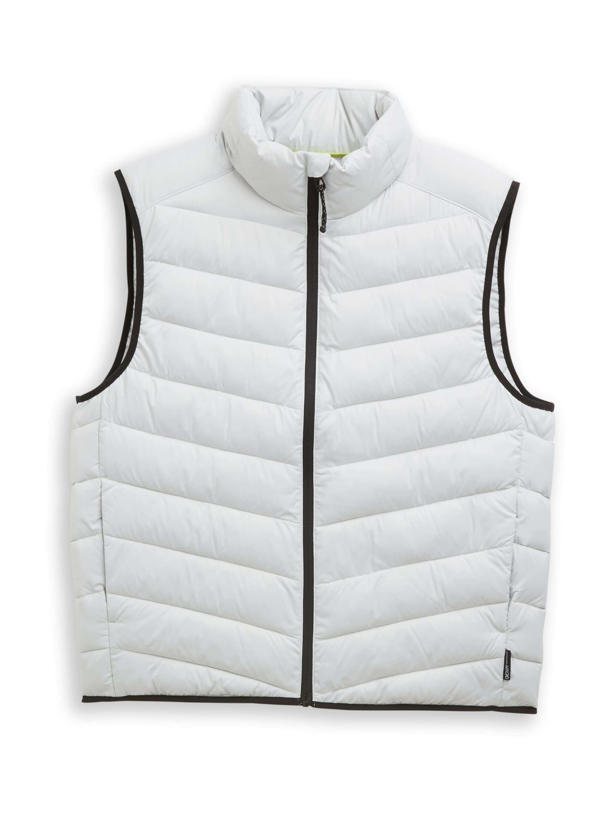 TOM TAILOR DENIM - Chaleco en gris: frente