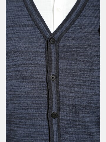 Charles Colby Knit Cardigan ' Duke Duane ' in Blue