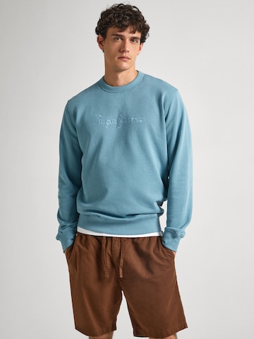 Pepe Jeans Sweatshirt 'JOE' i blå: forside
