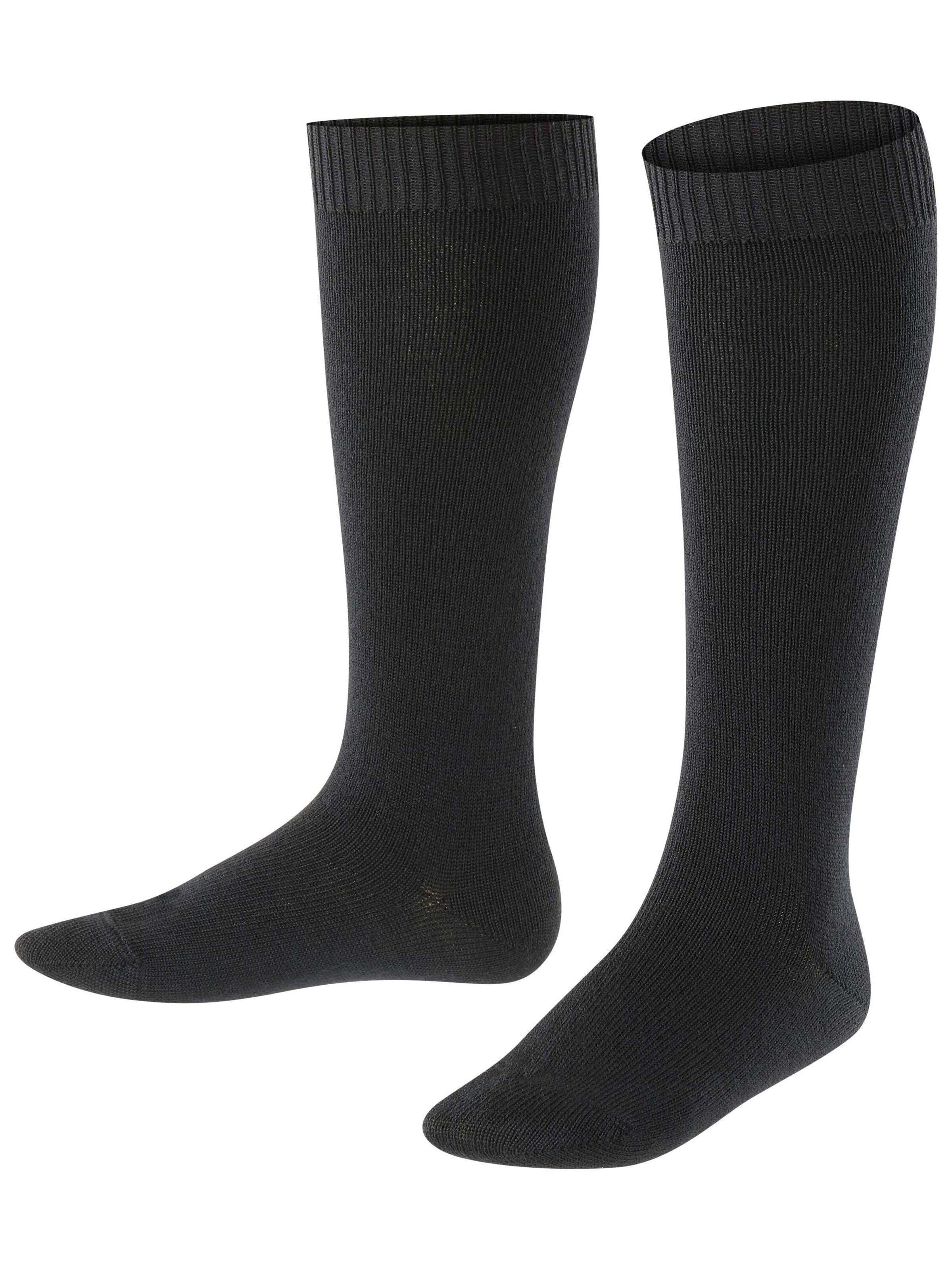 FALKE Socken 'Comfort Wool'‌‌‌‌‌‌‌‌‌ in Schwarz: Vorderseite