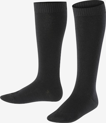 FALKE Socken 'Comfort Wool' in Schwarz: Vorderseite
