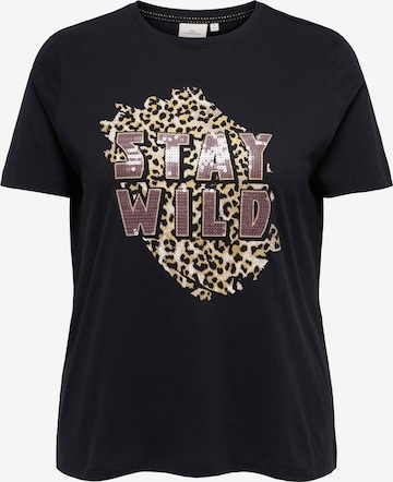 ONLY Carmakoma Paita 'CARCHRISTA' värissä musta: etupuoli