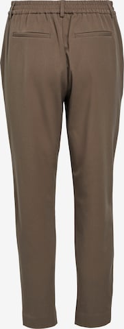 OBJECT - Tapered Pantalón 'Lisa' en marrón