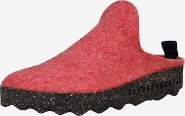 Asportuguesas Hausschuh in Rot: Vorderseite