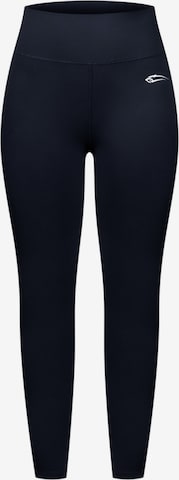 Smilodox Skinny Sportbroek 'Affectionate' in Zwart: voorkant