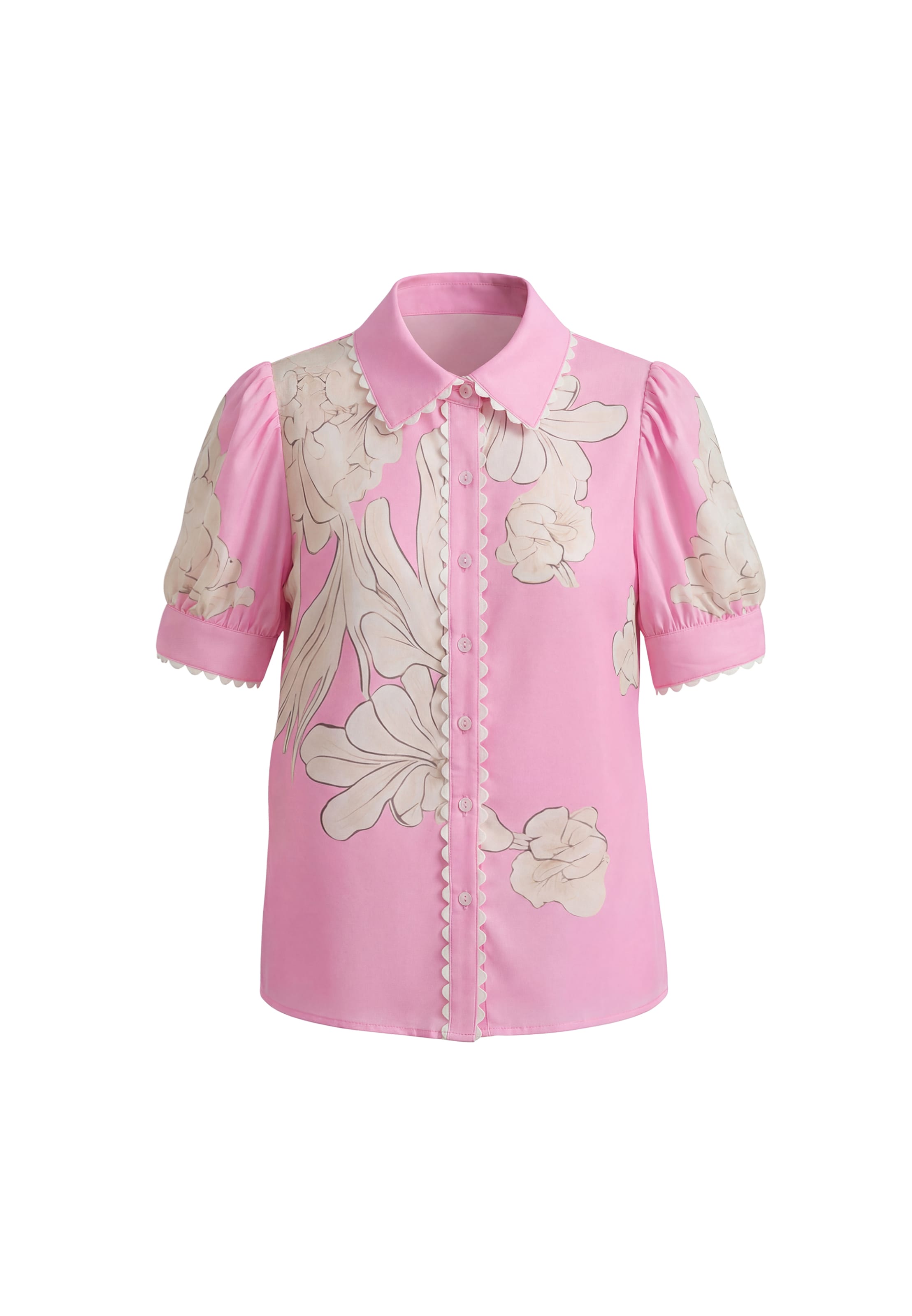 usha BLUE LABEL - Blusa en rosa: frente