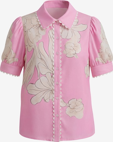 usha BLUE LABEL - Blusa en rosa: frente