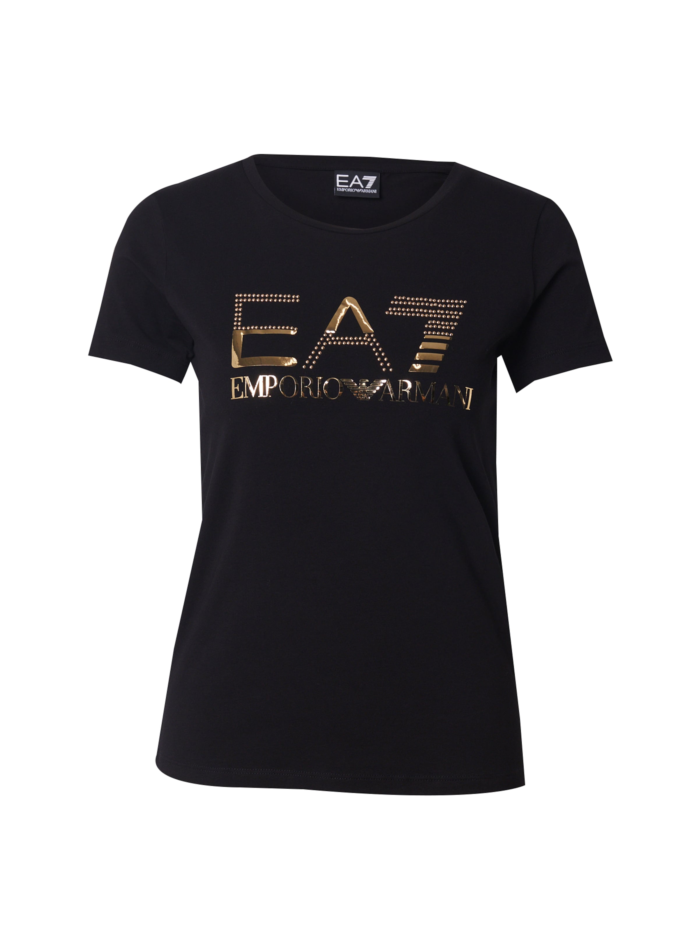 EA7 Emporio Armani Футболка в Черный: спереди