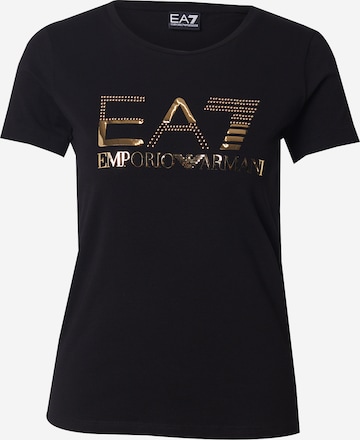 EA7 Emporio Armani Футболка в Черный: спереди