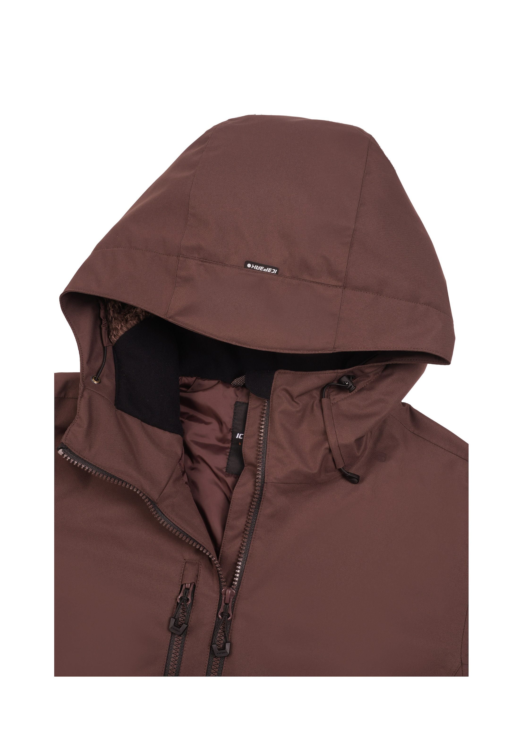 ICEPEAK Athletic Jacket in Brown