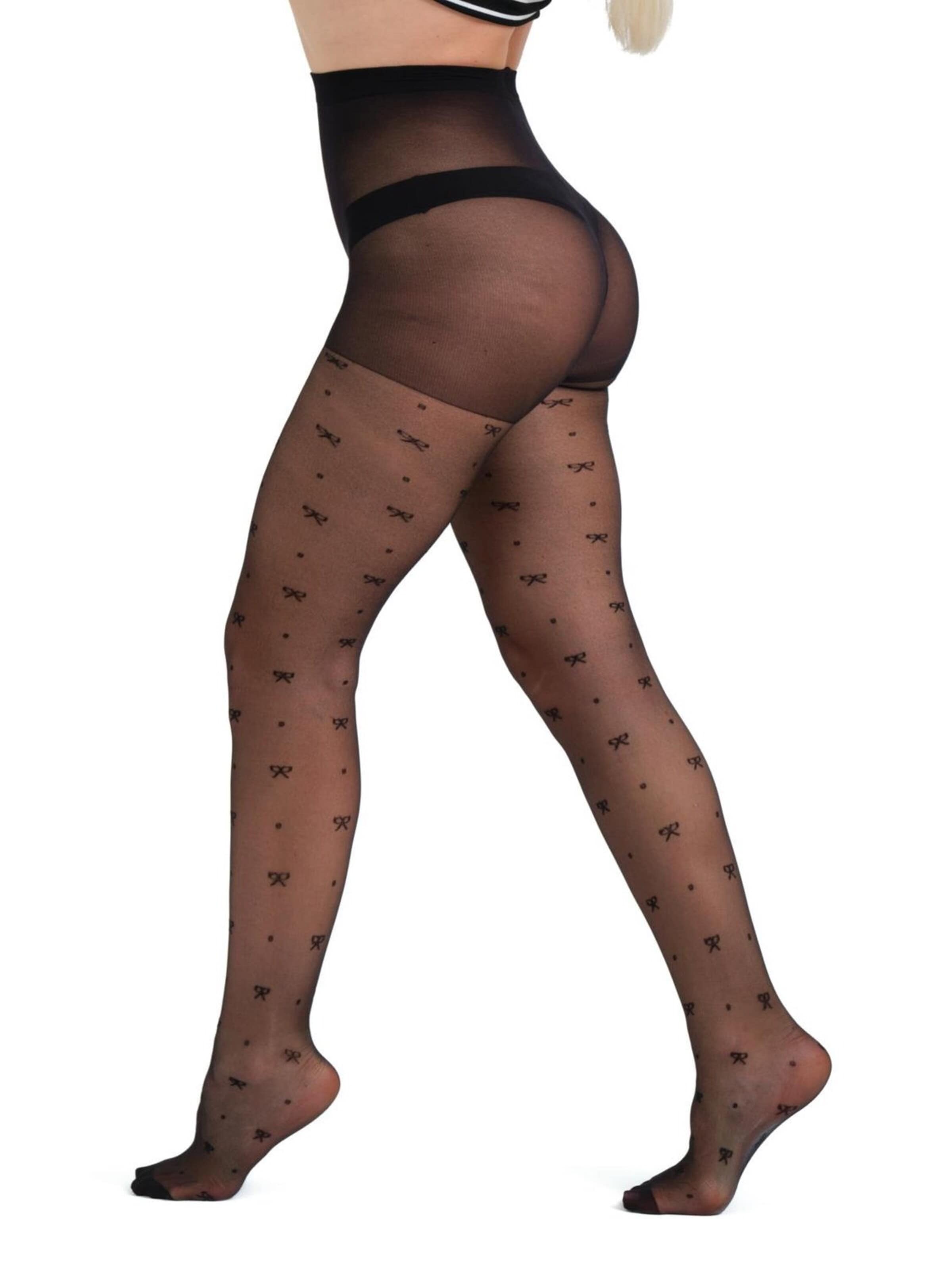 C&City Feinstrumpfhose in Schwarz