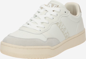 NAPAPIJRI Sneakers low 'COURTIS' i hvit: forside