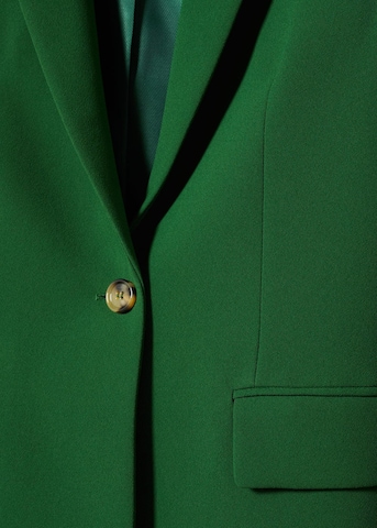 MANGO Marynarka 'maca' w kolorze zielony
