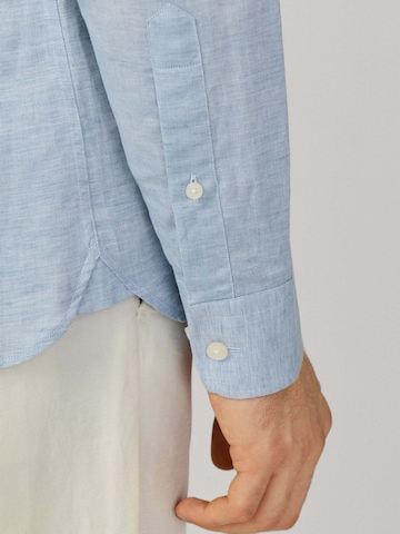 Hackett London Regular fit Overhemd in Blauw