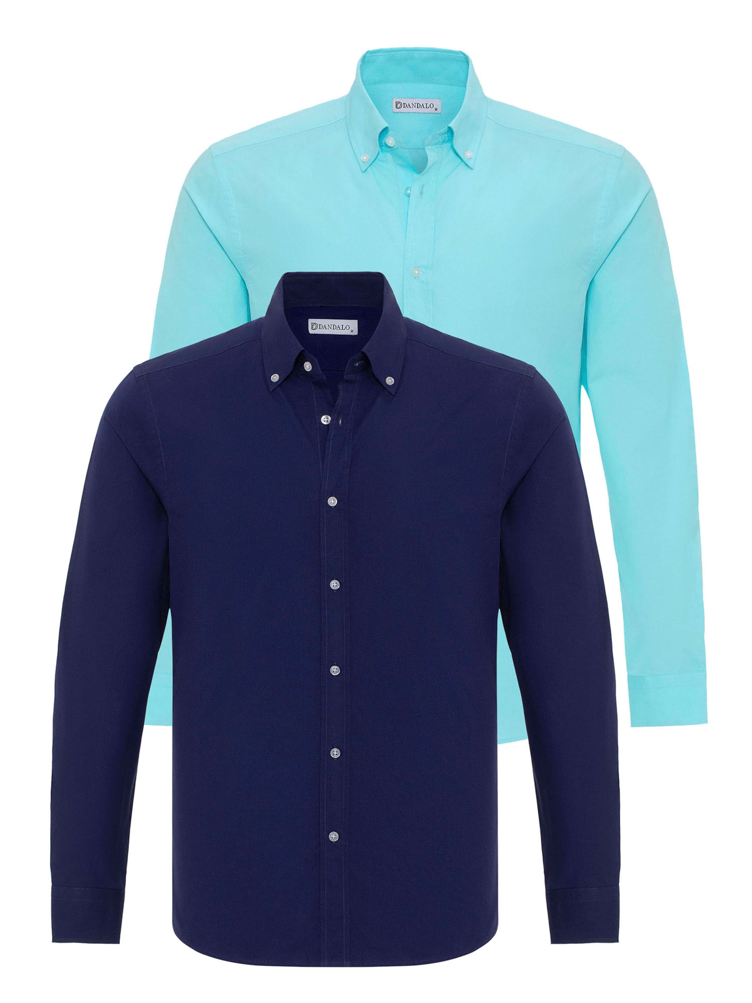 Dandalo Рубашка в Синий: спереди