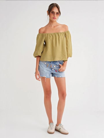 Chemisier MixRay en vert