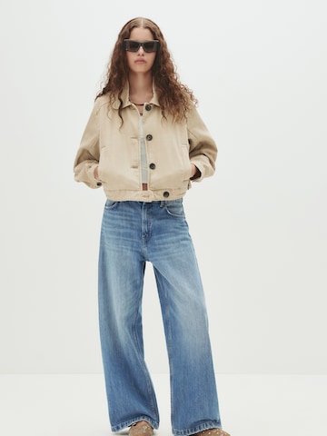 Pull&Bear Baggy Jeans in Blauw