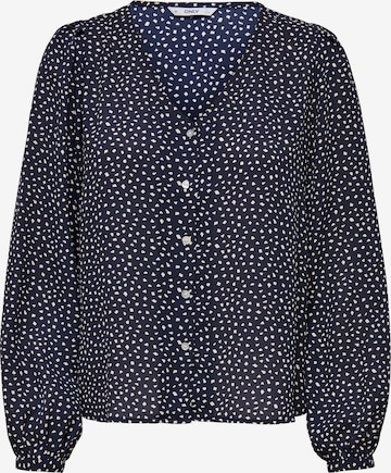 ONLY Blouse 'Sonja' in Blauw: voorkant