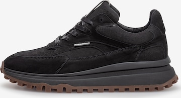 Floris van Bommel Platform trainers 'De Gripper 04' in Black: front