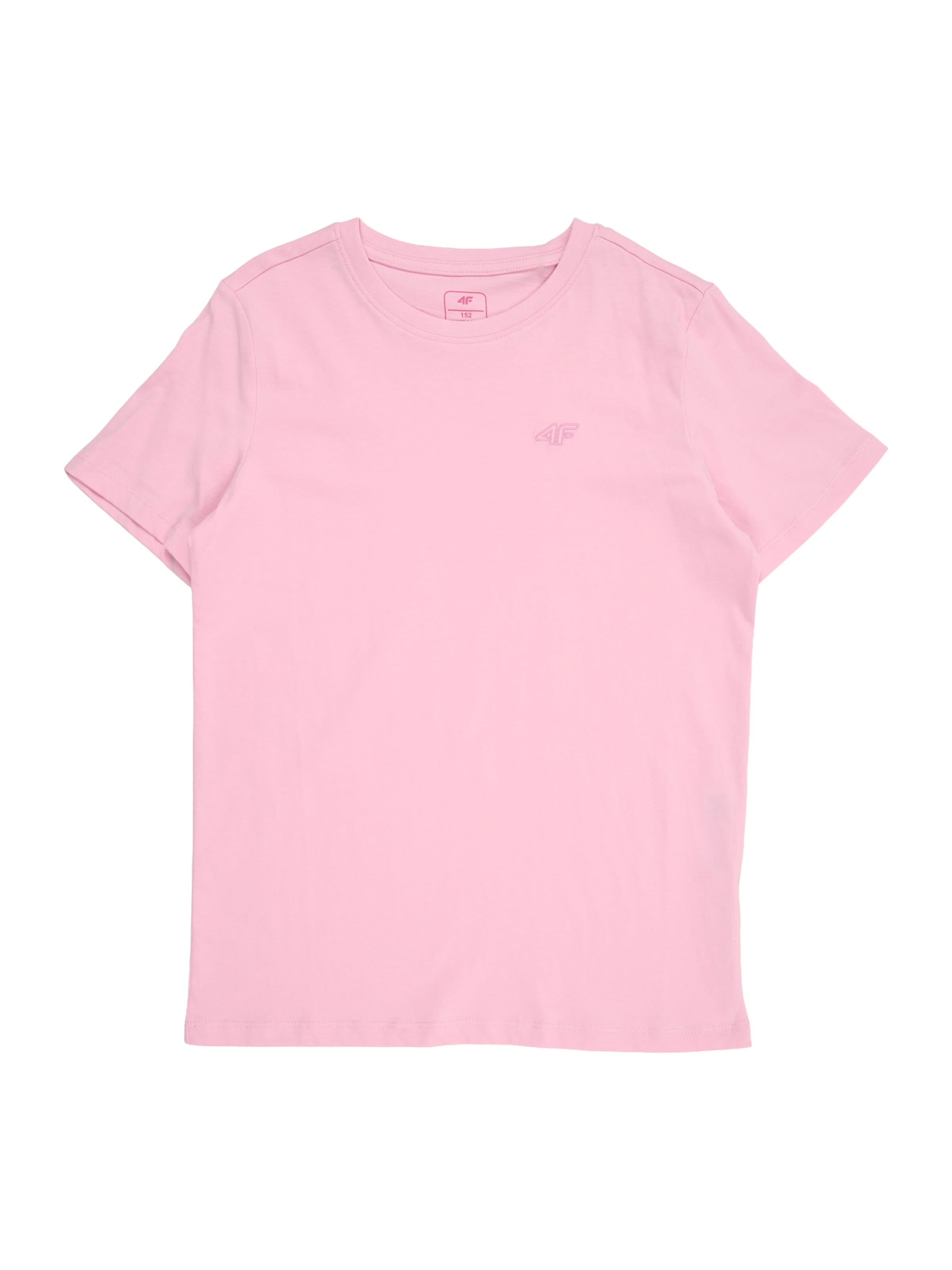 4F Junior Λειτουργικό μπλουζάκι σε ροζ: μπροστά