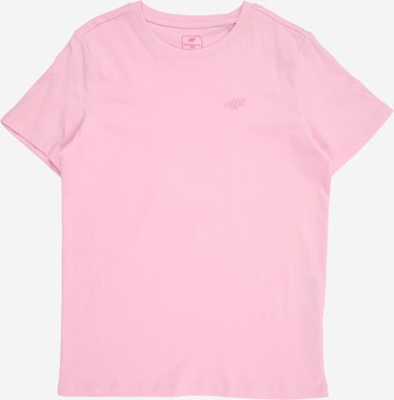 Tricou funcțional de la 4F Junior pe roz: față