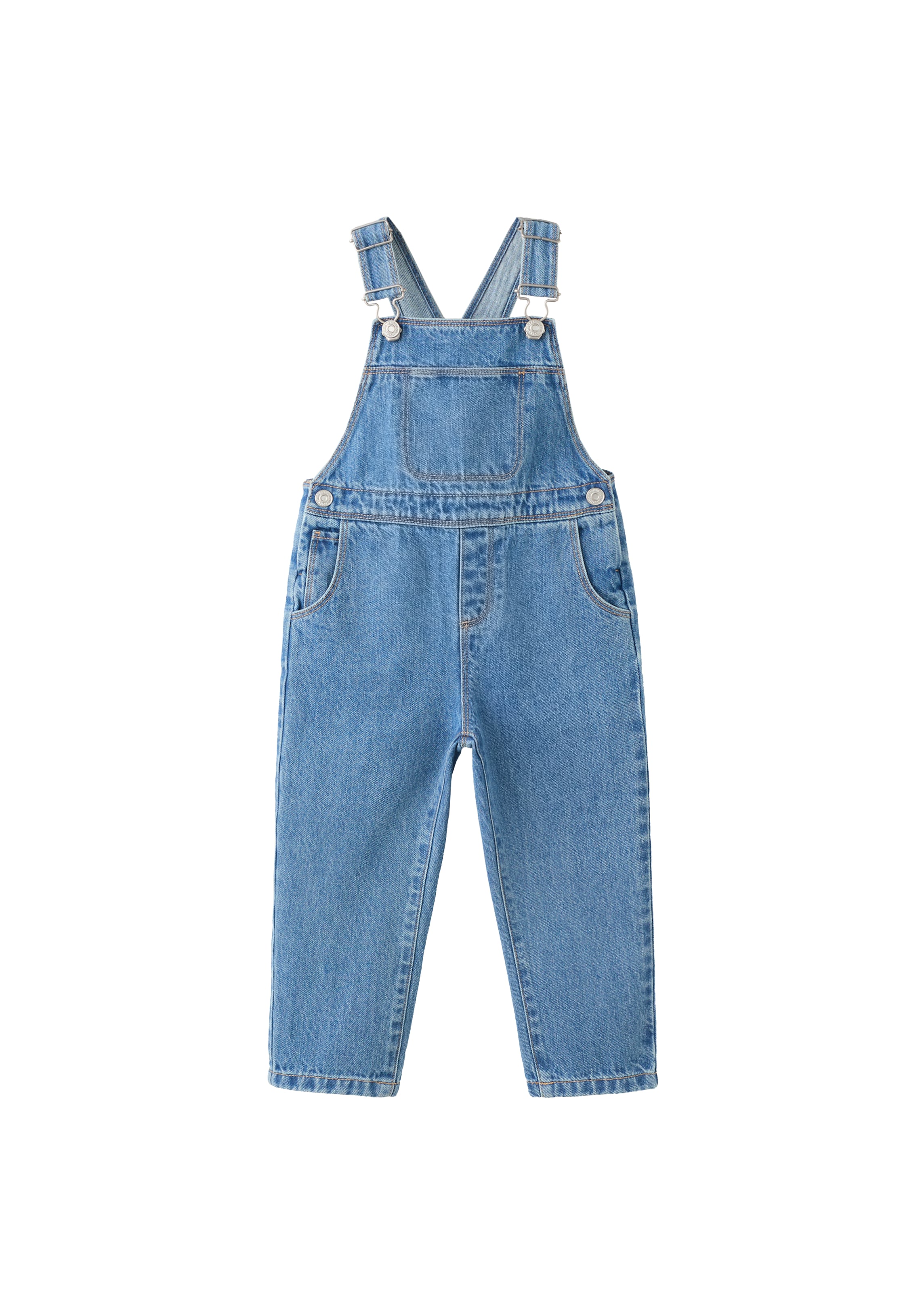 Regular Jeans 'LUCAS' de la MANGO KIDS pe albastru: față
