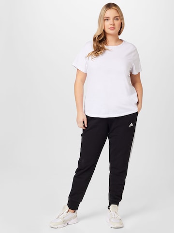 ADIDAS SPORTSWEAR Tapered Pants 'Essentials' in Black