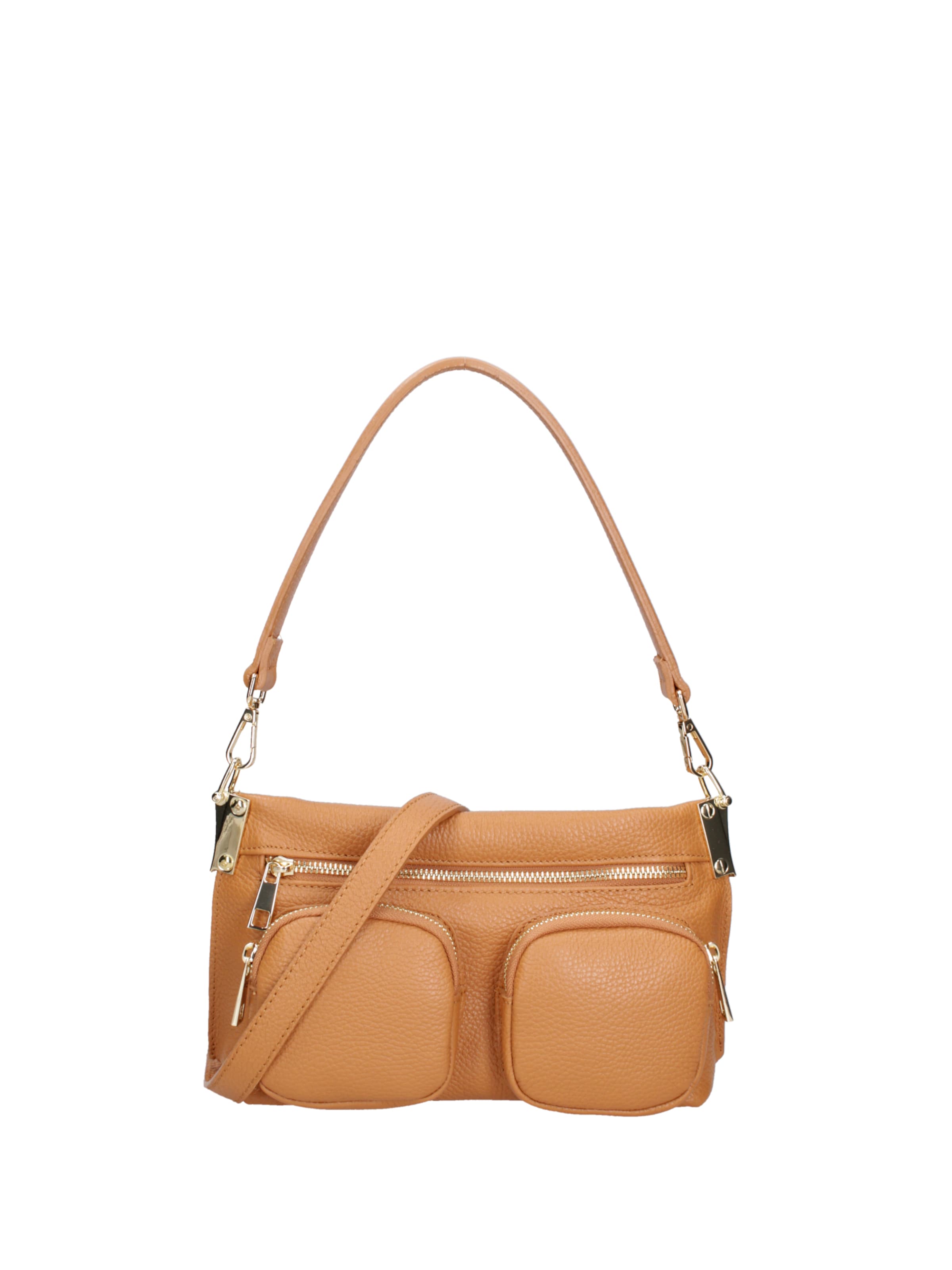 Roberta Rossi Schultertasche in Braun: Vorderseite