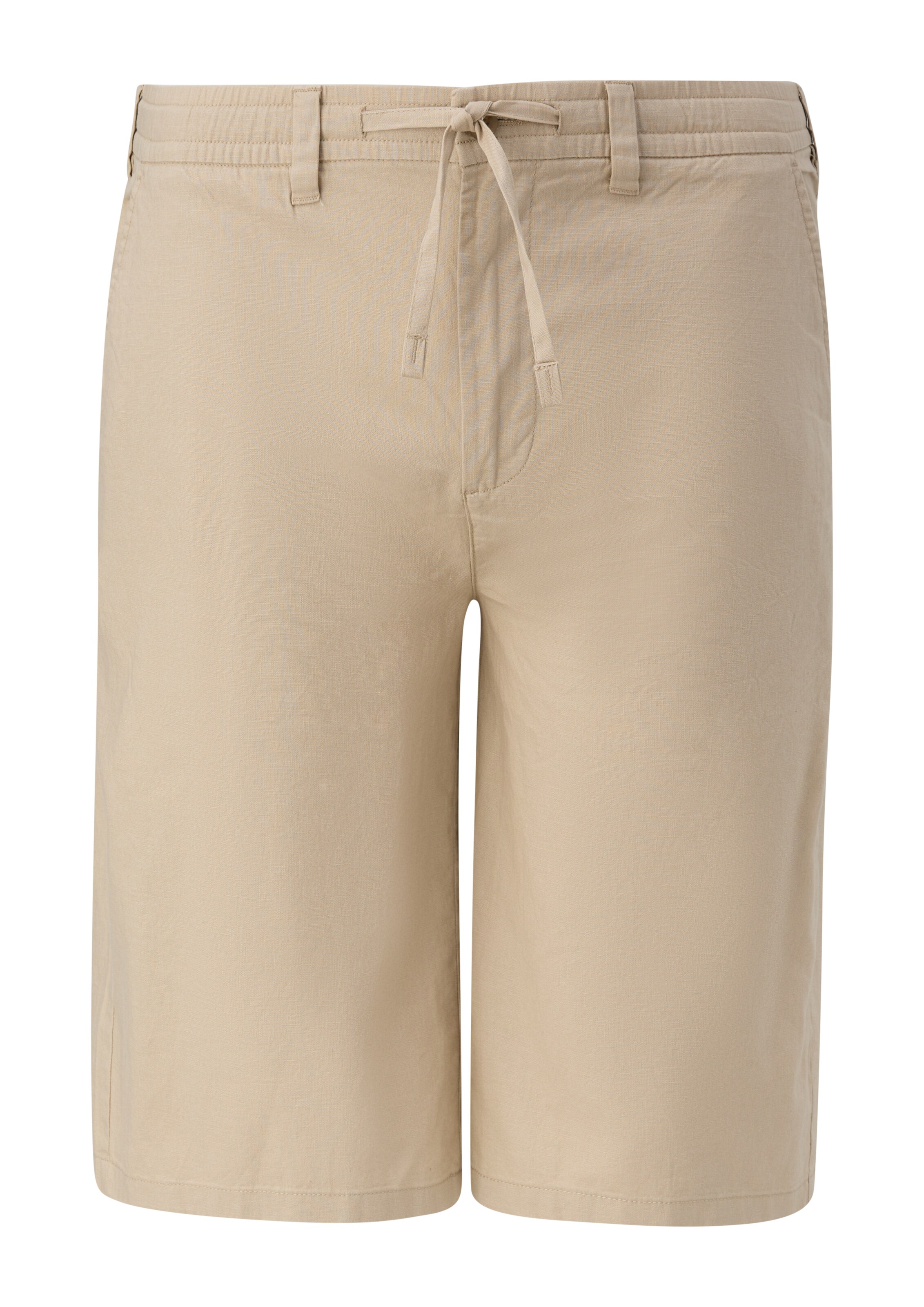 s.Oliver Men Big Sizes Loosefit Hose in Beige: Vorderseite