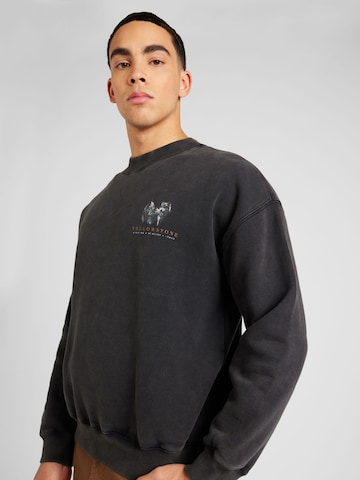 melns Abercrombie & Fitch Sportisks džemperis