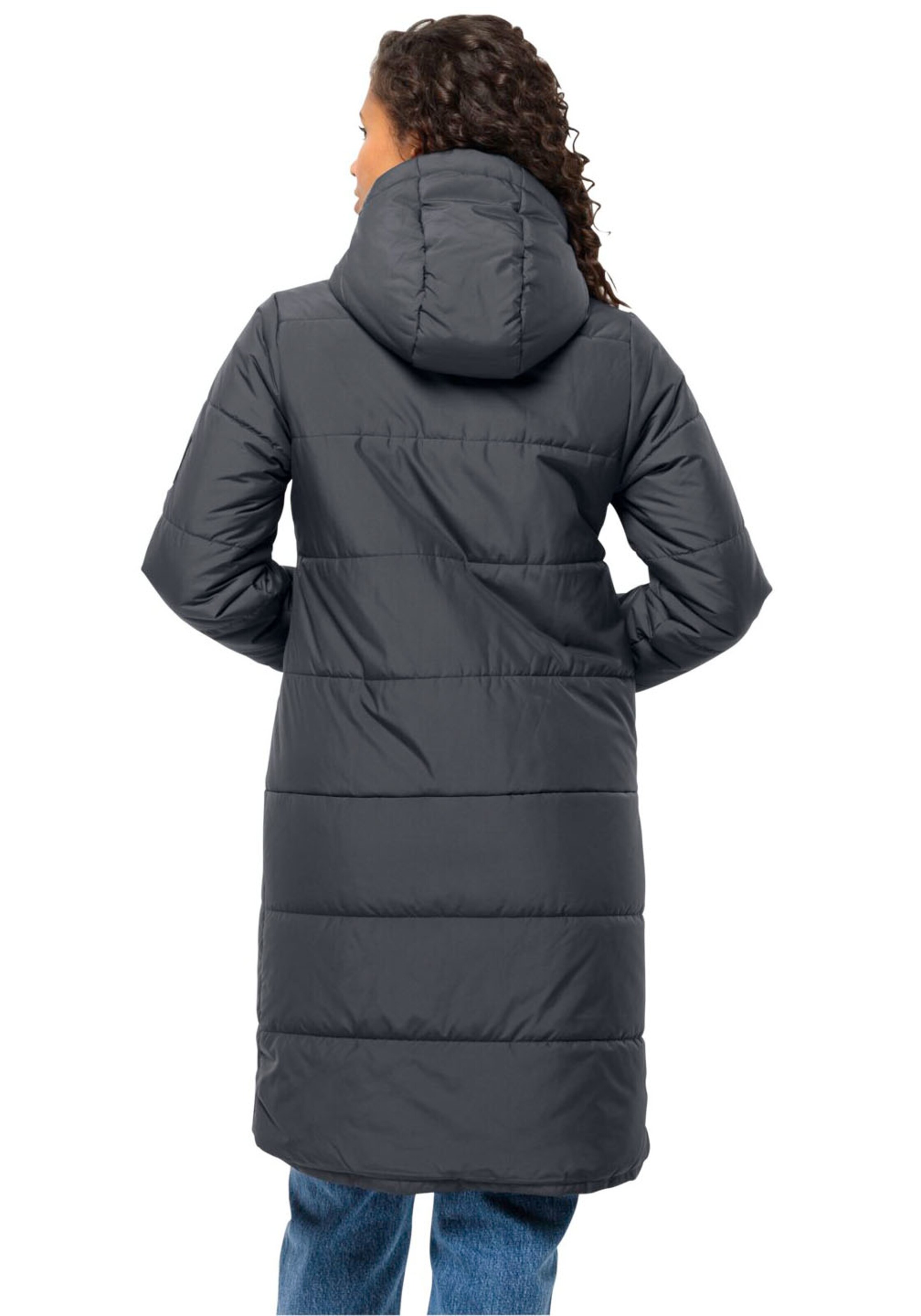 JACK WOLFSKIN Winter Coat in Grey