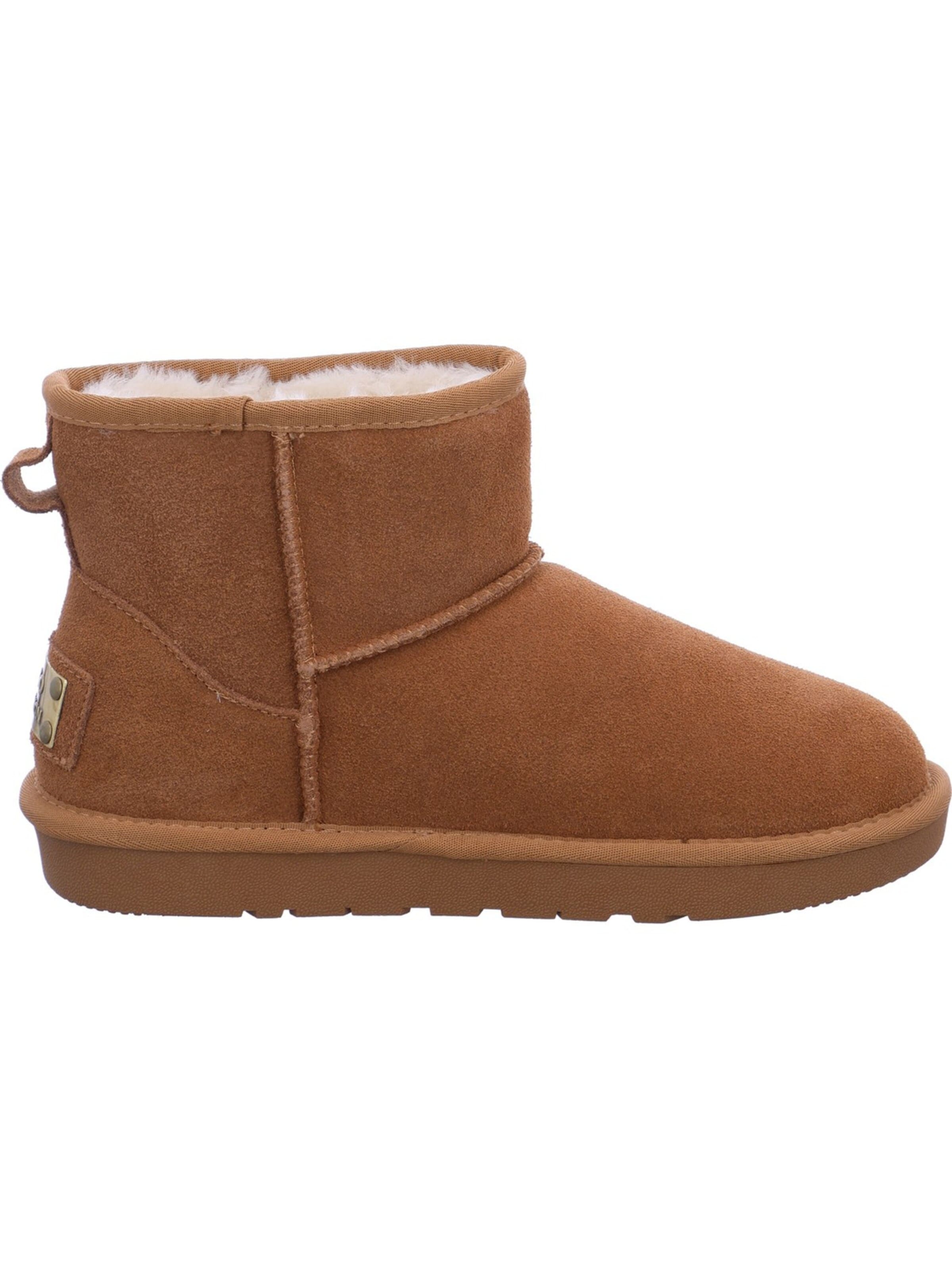 QUEEN'S Snow Boots in Brown