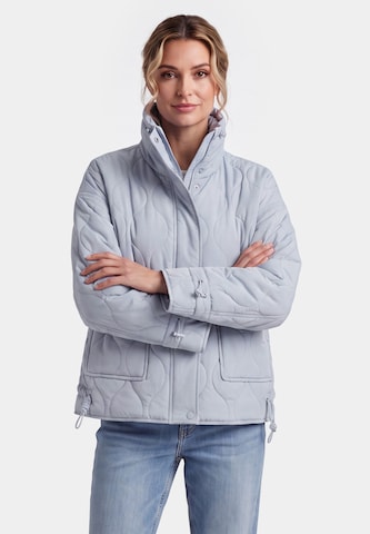 Veste mi-saison usha BLUE LABEL en bleu : devant