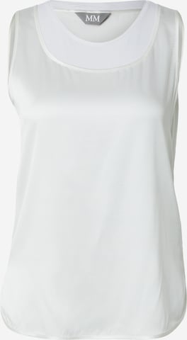 MM by Max Mara Blouse 'LPAN' in White: front