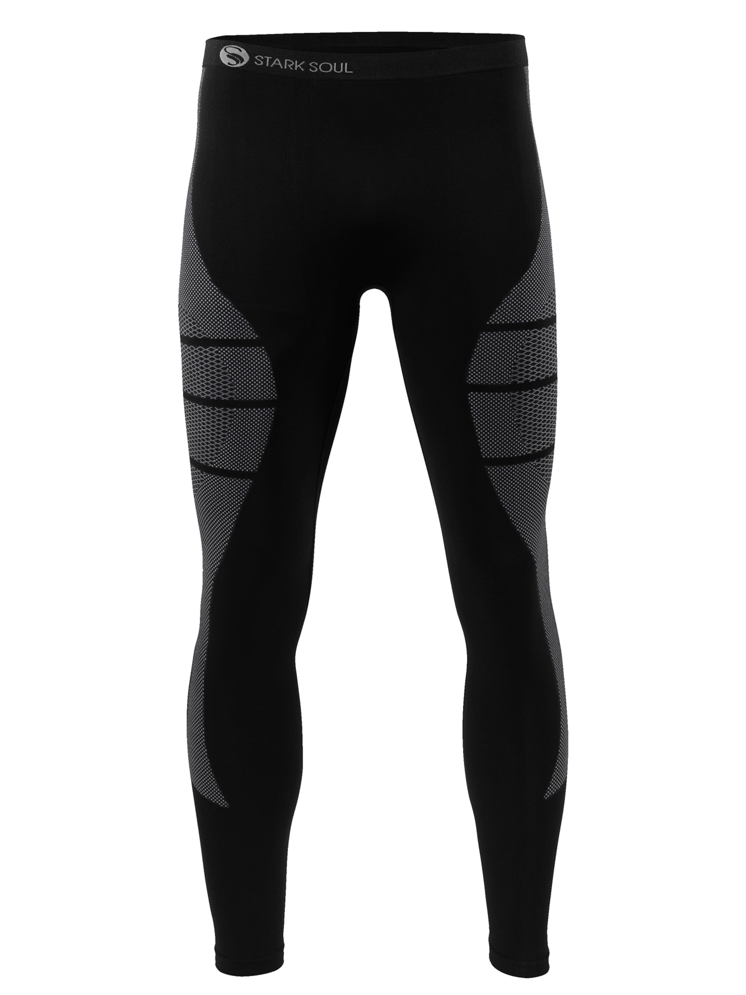 Stark Soul - Regular Calças outdoor em preto: frente