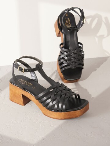 Sandales Next en noir