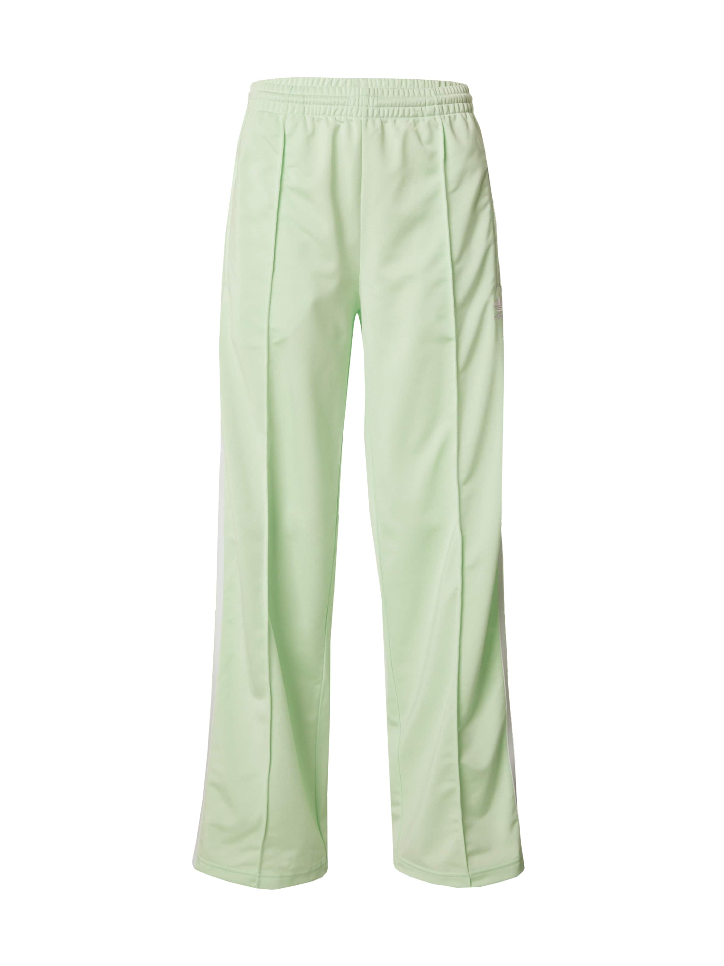 ADIDAS ORIGINALS Pants 'Firebird' in Green: front