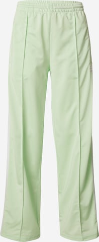 Pantalon 'Firebird' ADIDAS ORIGINALS en vert : devant