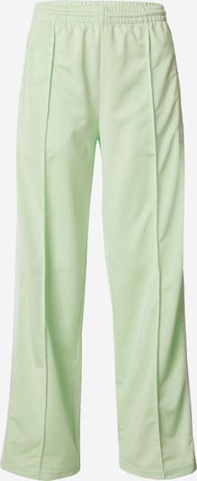 ADIDAS ORIGINALS Pantalon 'Firebird' en vert clair / blanc, Vue avec produit