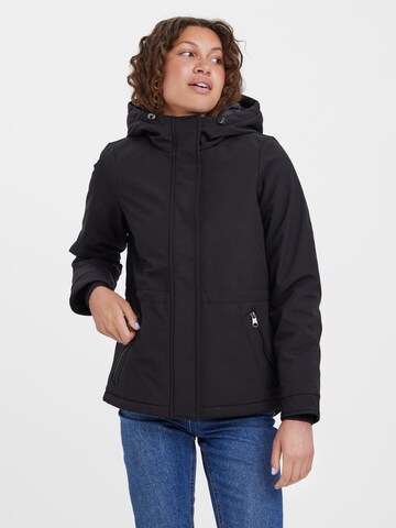 Veste mi-saison 'Clean Milan' VERO MODA en noir : devant