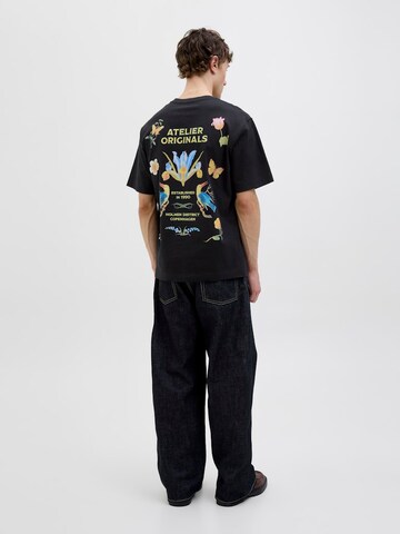 JACK & JONES Μπλουζάκι 'JORAcapulco' σε μαύρο: μπροστά