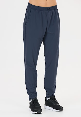 ENDURANCE Regular Broek 'Caitlin' in Blauw: voorkant