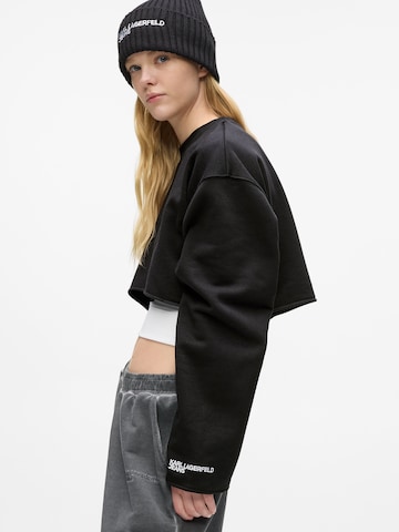 Felpa di KARL LAGERFELD JEANS in nero