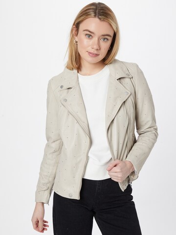 FREAKY NATION Between-Season Jacket 'Star Brigth' in Grey: front